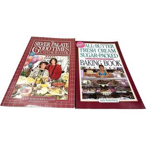 Vintage Cookbooks The Silver Palate Goodtimes & Rosie’s Bakery Baking Book